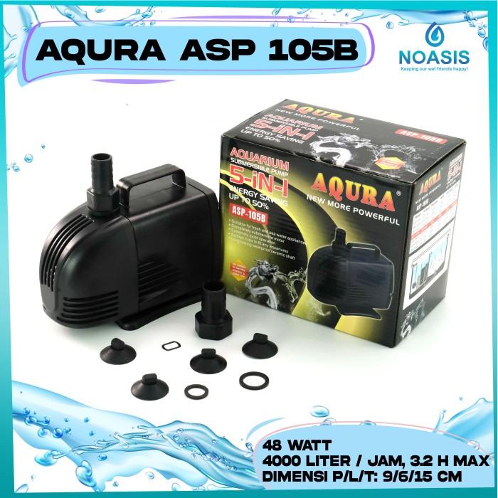 Aerator | Pompa Air Celup Aquarium Aqura Asp 105 B Asp105B Submersible Pump