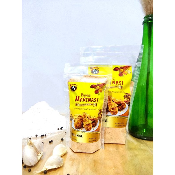 

Bumbu Marinasi Premium Fried Chicken Resep Special by CHICKEN BOX - Original untuk 36KG AYAM!