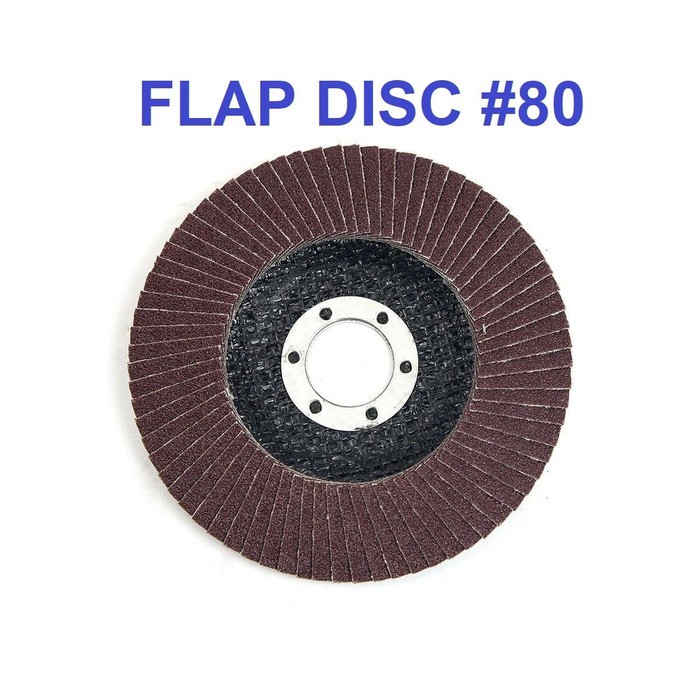 Mata Gerinda Amplas Susun 4 Inch FLAP DISC Grid #80 Tebal