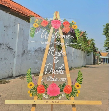 Wedding sign / engagement sign / welcome sign / papan welcome WAJIB BACA DESKRIPSI PRODUK