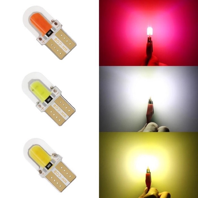 Lampu Senja T10 Led T10 Jelly COB 2 Pcs Sepasang R196