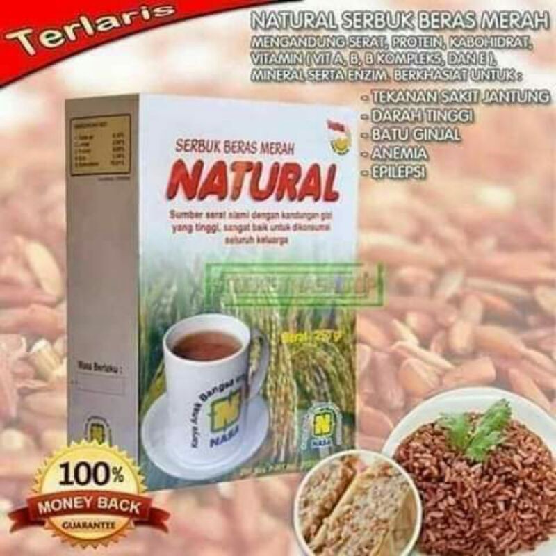 

SERBUK BERAS MERAH NATURAL