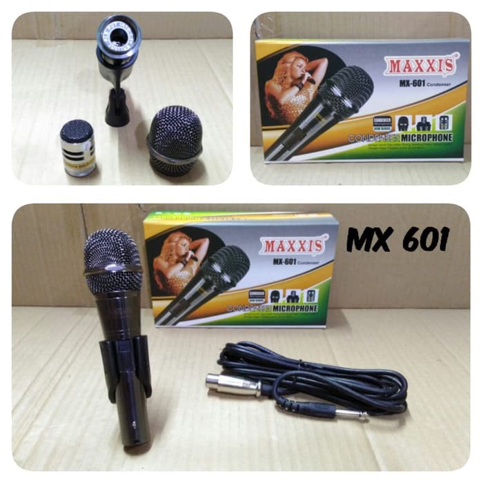 MICROPHONE CONDENSER MAXXIS MX 601-MIC CONDENSER KABEL MURAH