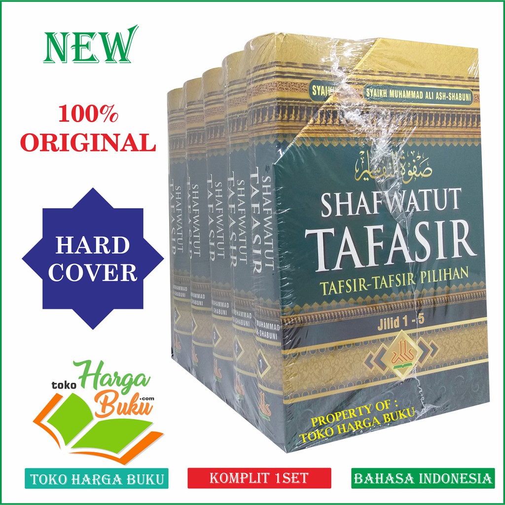 Foto Shafwatut Tafasir KOMPLIT 1SET isi 5 Buku Tafsir-Tafsir Pilihan dari Al-Quran Pustaka Al-Kautsar
