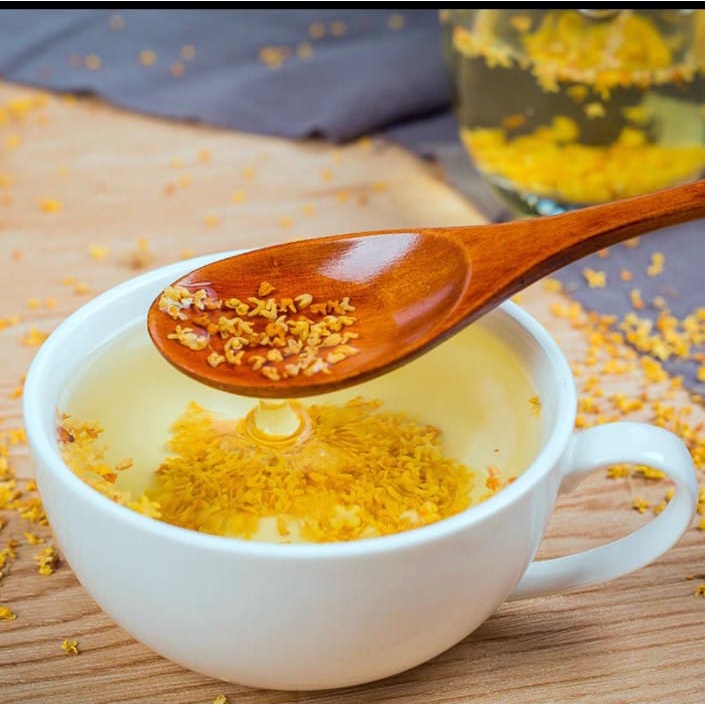 

Teh Bunga Osmanthus , Osmanthus , Flower Tea/ gui hua detox tea menstabilkan nafsu makan (20 gr)