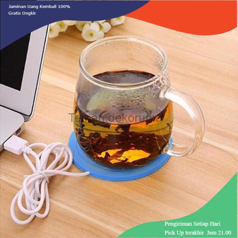 TD - PR1 Faroot Tatakan Gelas Pemanas Coffee Cup Warmer Heating Pad - FA340