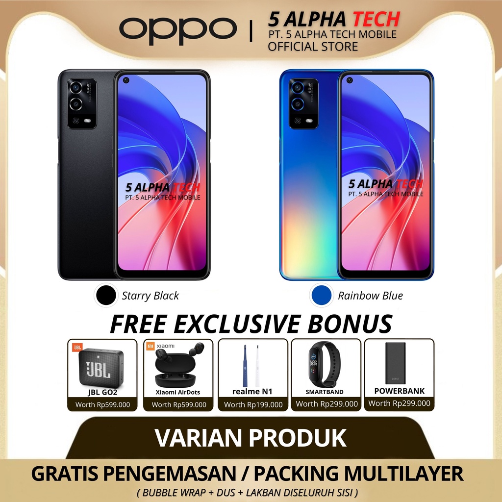 OPPO A55 4/64GB GARANSI RESMI OPPO