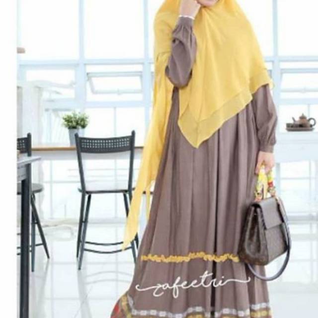 Gamis set zafeetri new