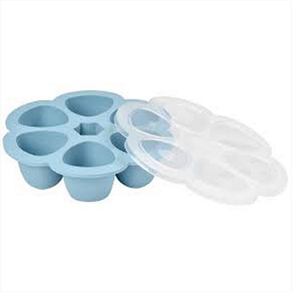 BEABA Silicone Multiportions 90 ml 120544 Blue Alat Makan Anak