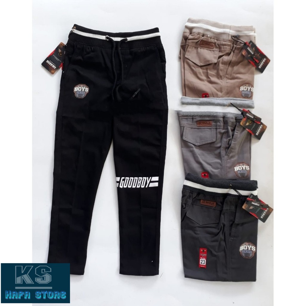 CELANA CHINO PRIA | CELANA CHINOS ANAK PANJANG | PINGGANG KOLOR RIP size 21-23