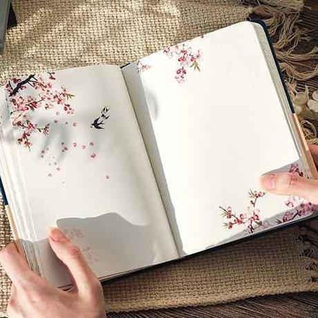 

ㅺ Buku Catatan Notebook Motif Chinese Style Dairy Book Buku Catatan Aesthetic Hard Cover /FLEJZ Sedang rame