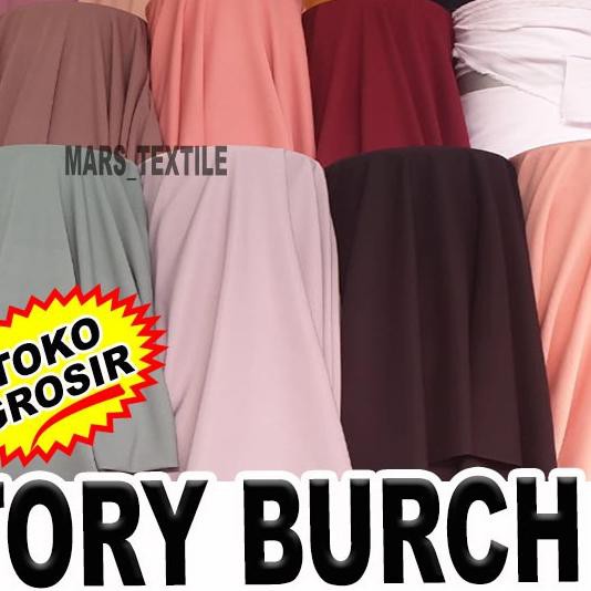 Bahan kain tory burch premium