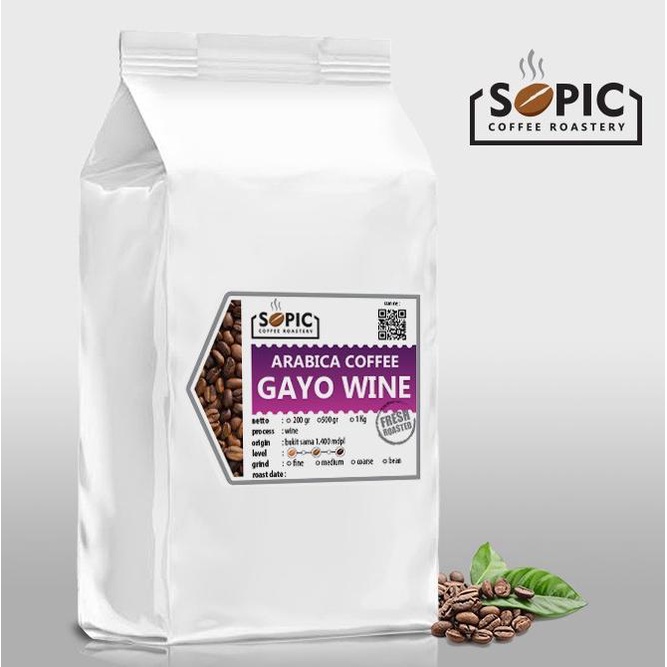 

[ COD ] Kopi arabika Gayo wine 500 gr (biji/bubuk)Grosir/Reseller/Dropshiper - Biji GRATIS ONGKIR Kode 1050