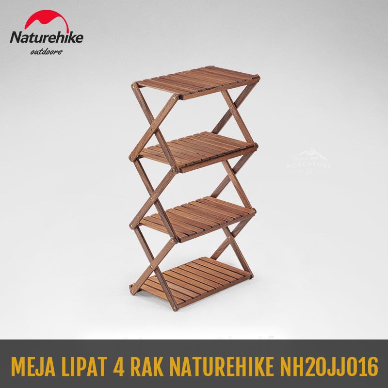 RAK MEJA LIPAT 4 SUSUN NATUREHIKE NH20JJ016