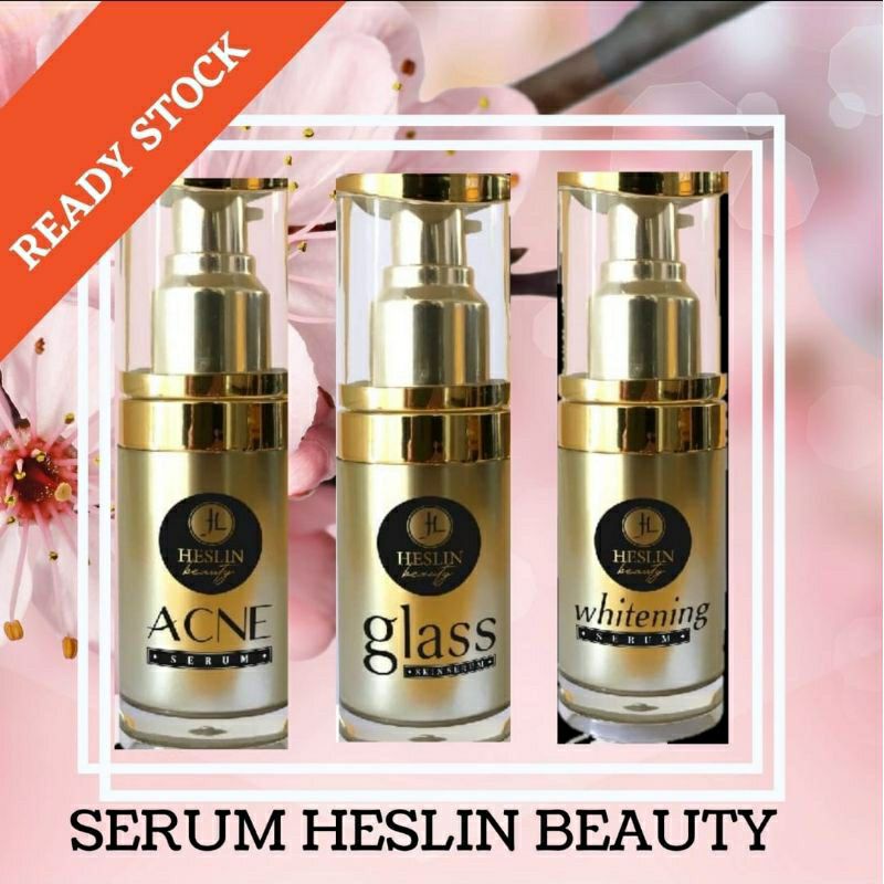 READY STOK BPOM SERUM WAJAH HESLIN BEAUTY