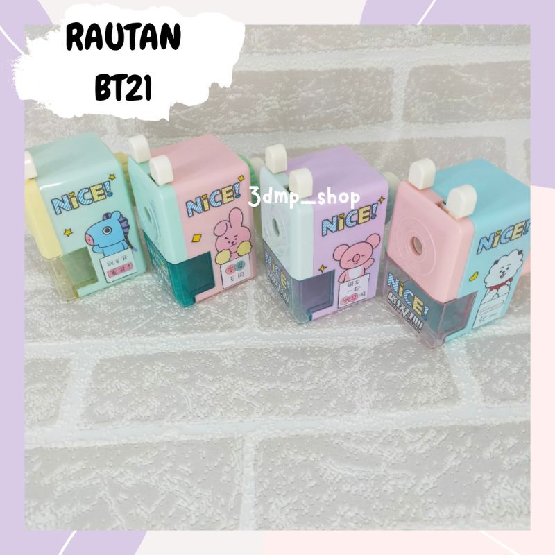 Rautan pensil Bt21 cooky koya rj mang