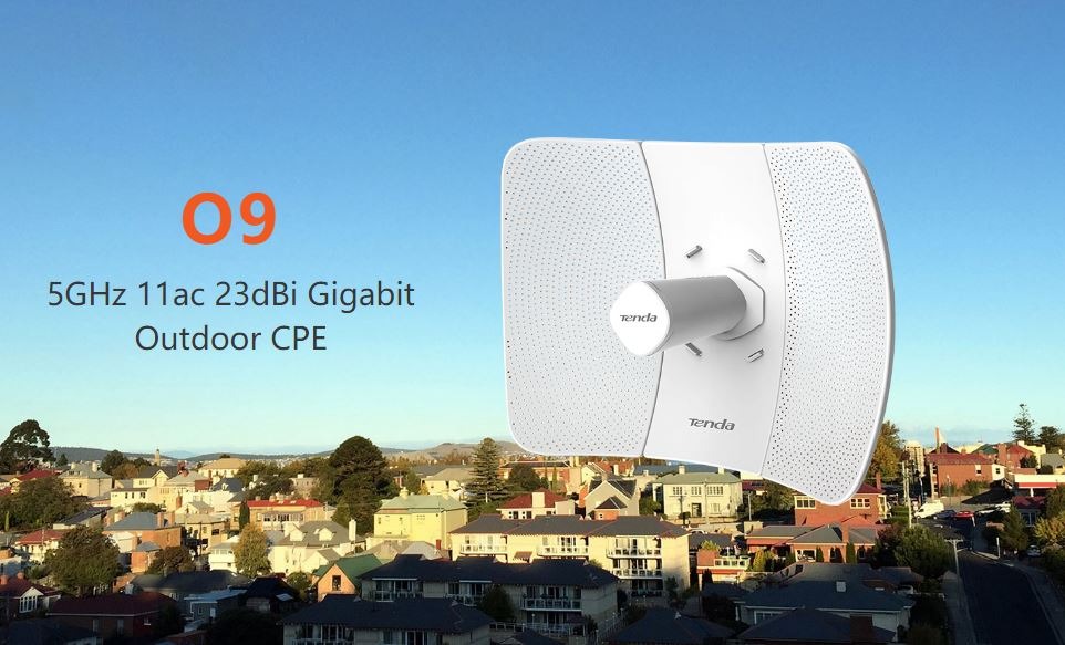 TENDA O9 5GHz 11ac 23dBi Gigabit Outdoor CPE