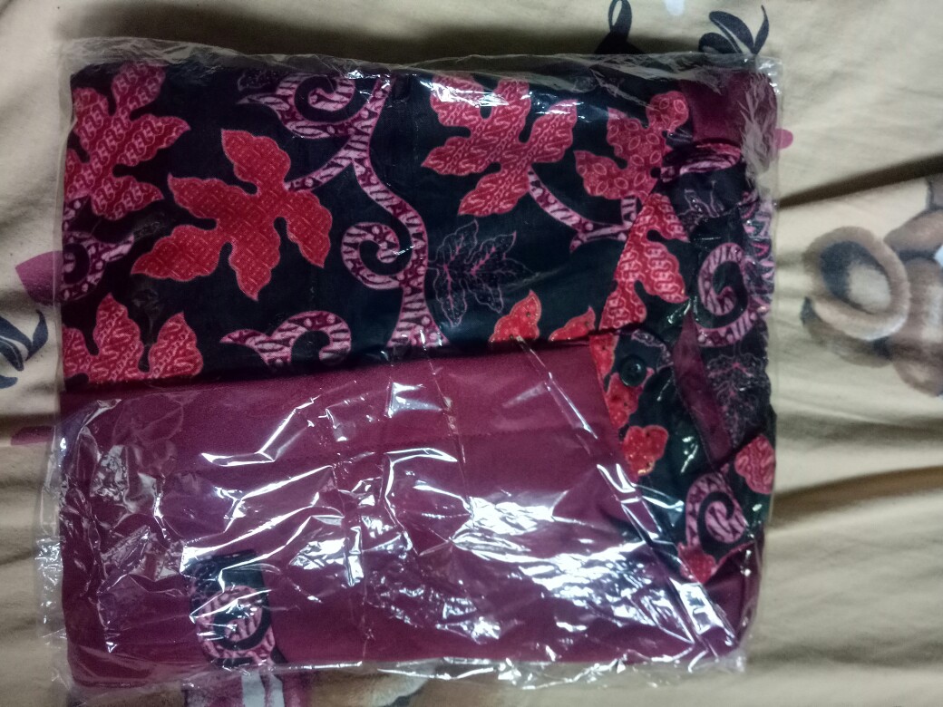 Couple Gamis Kondangan / Couple Zidan / Cp Zidan / Couple Batik Kondangan