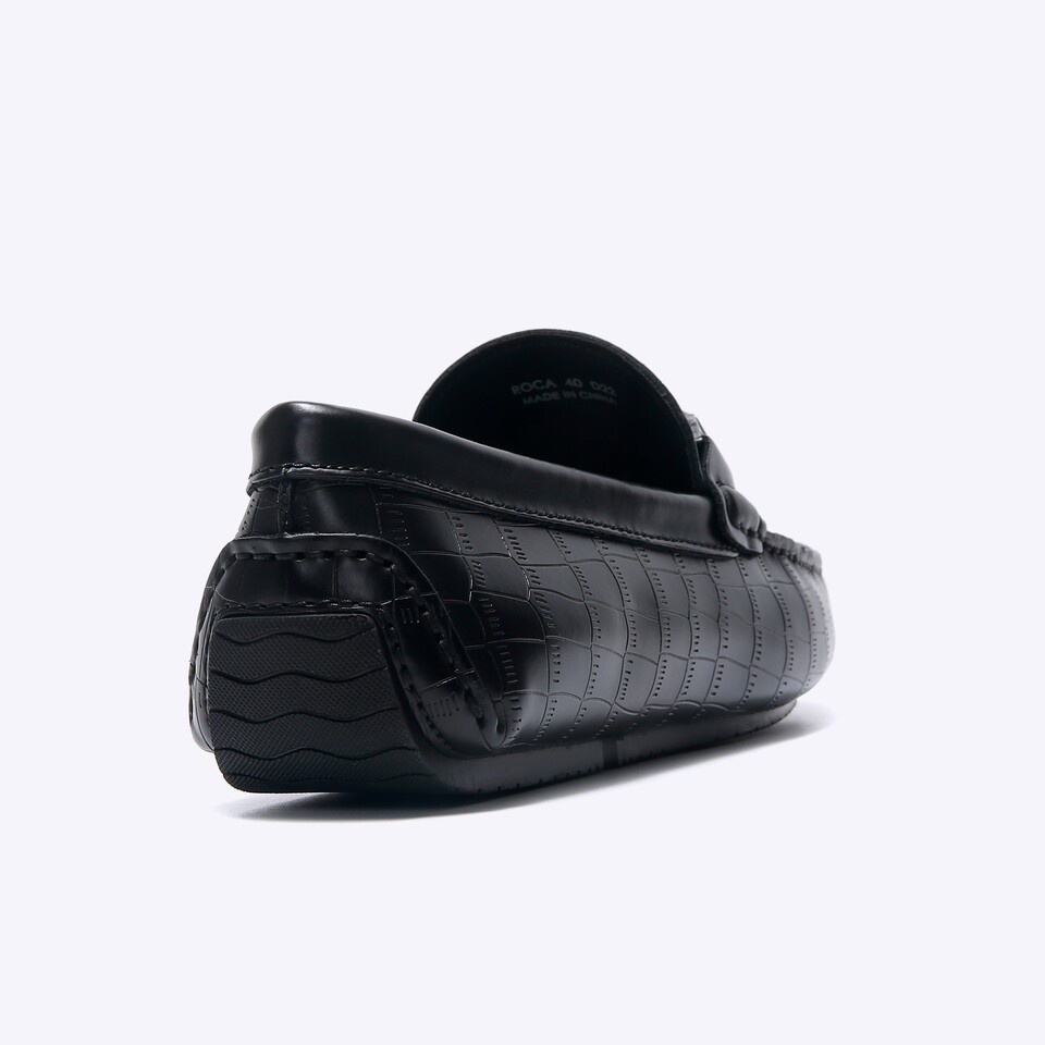 SEPATU PANSUS EVERBEST PRIA ORIGINAL LOAFER KULIT BRANDED HITAM EM78