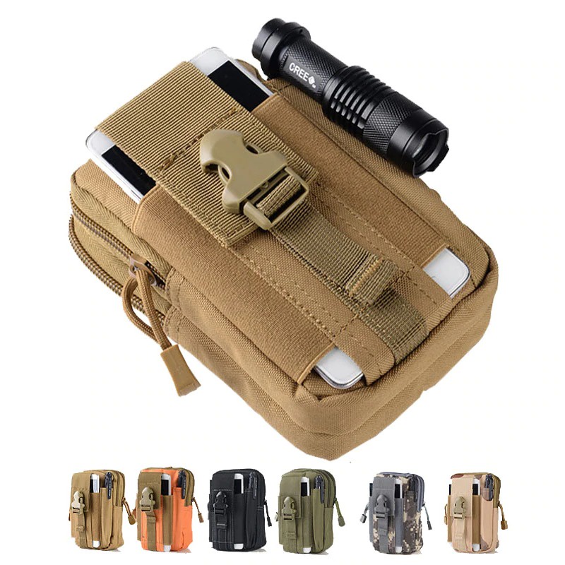 Tas Pinggang Pria Mini Tactical Waistbag Army Look Airsson Tas HP Cowok Murah Berkualitas
