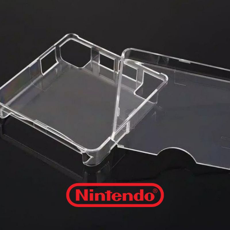 Crystal Case Mika Nintendo Gameboy Advance Sp Gba Sp  Hard Casing Transparan Clear Bening Gba Sp