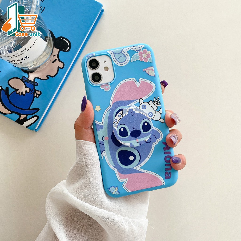 SS271 case Popsocket STITCH Oppo F1s A59 A3s A5s A7 A11k A12 A5 A9 2020 A31 A8 CS2428