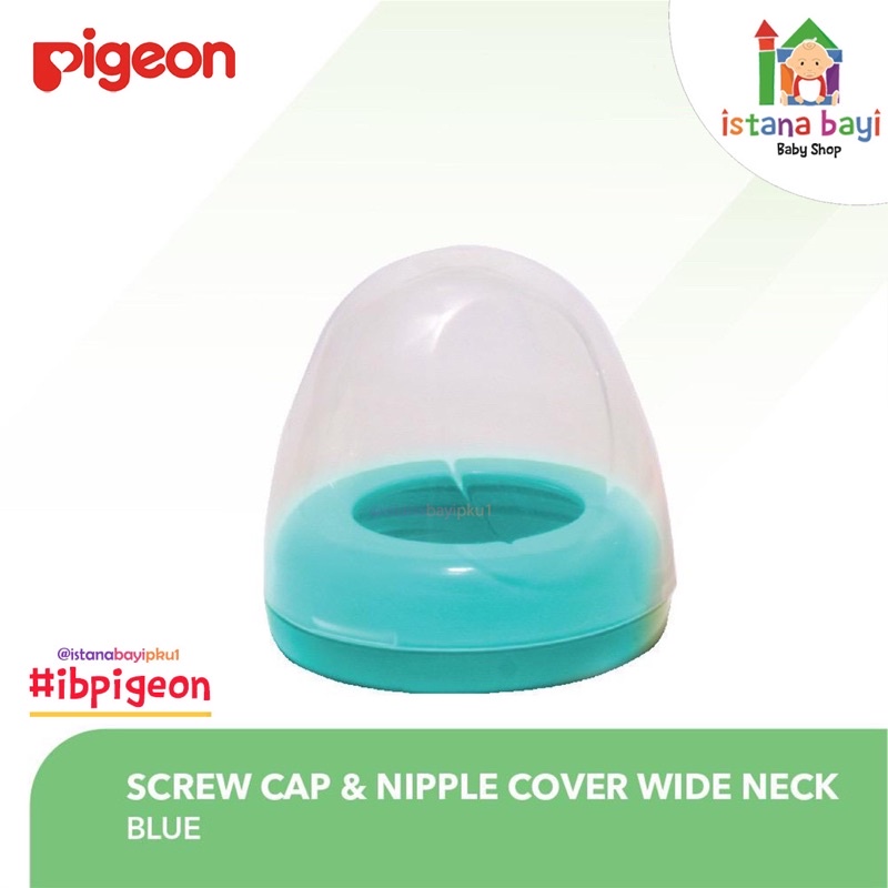 PIGEON Screw Cap + Nipple Cover Wide / Tutup Botol Susu Wide Neck