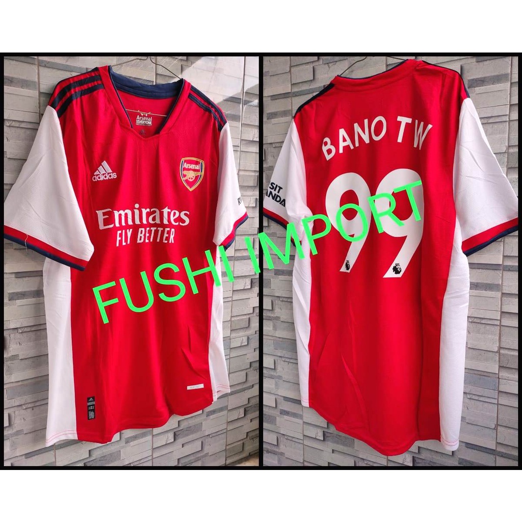 HQ JERSEY BOLA ARSENALL HOME 2021-2022 GO HQ IMPORT