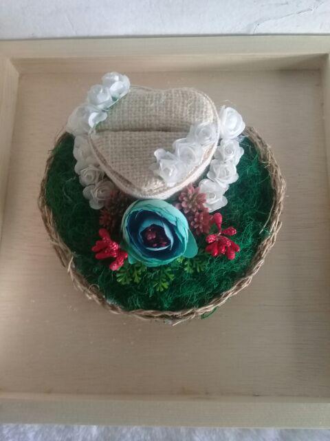 Gustinsri Nampan Kayu Unik Baki Kotak Seserahan Hantaran Pernikahan Kayu Jati Belanda Alat Dapur