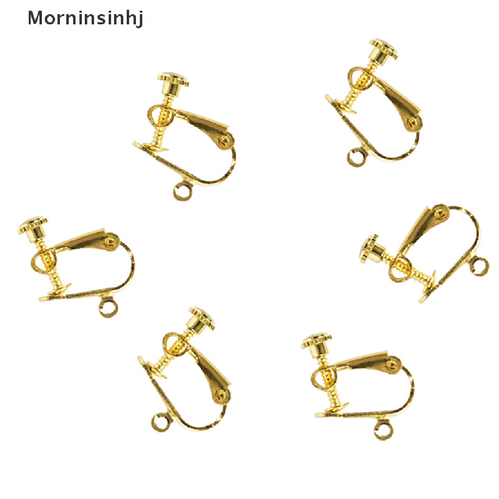 10pcs Klip Telinga Bentuk U Untuk Membuat Perhiasan Anting