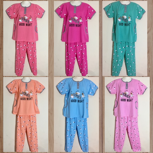 BAJU TIDUR CP TESSA - PIYAMA CP STANDAR TESSA