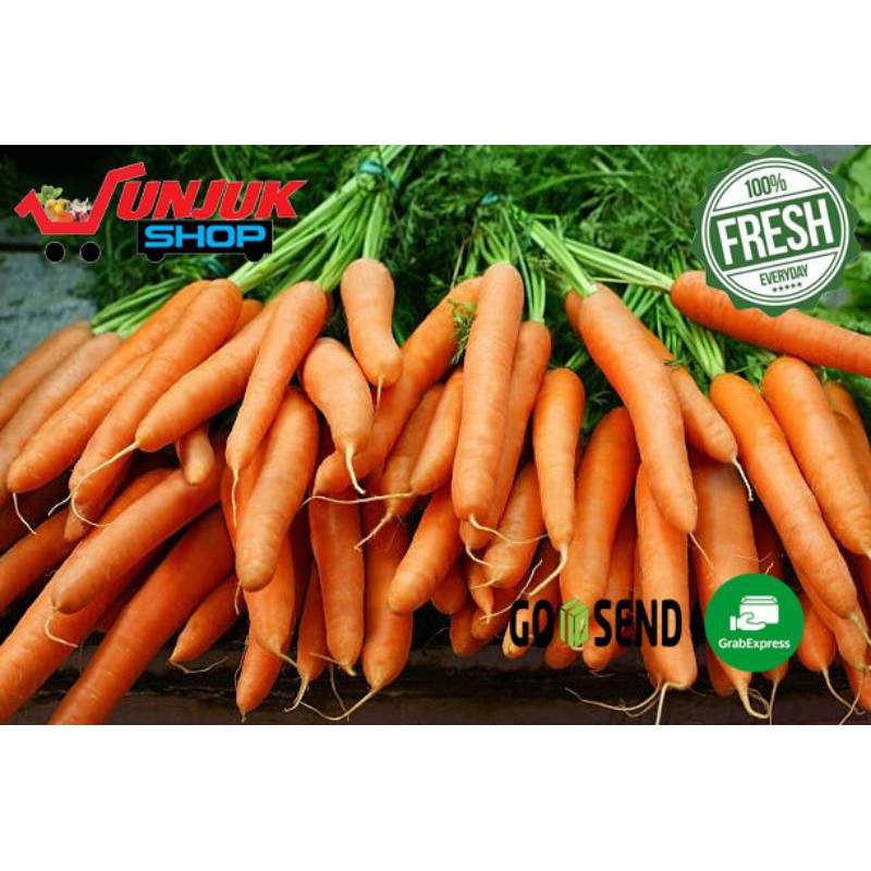 

Wortel Berastagi di Batam 500 gram| sayur dan buah online batam