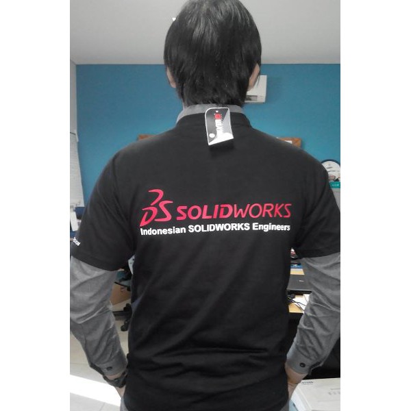 Kaos Solidworks - engineer indonesia