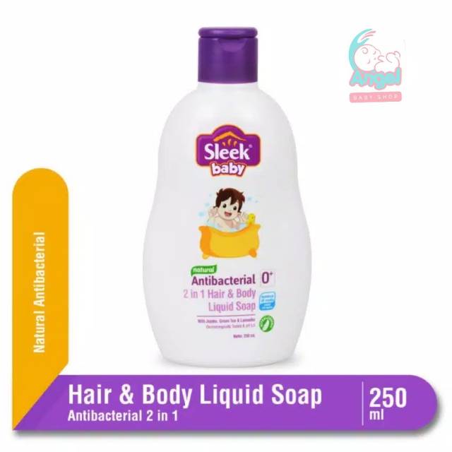 Sleek 2in1 Hair &amp; Body Liquid Soap 120ml / 250 ml