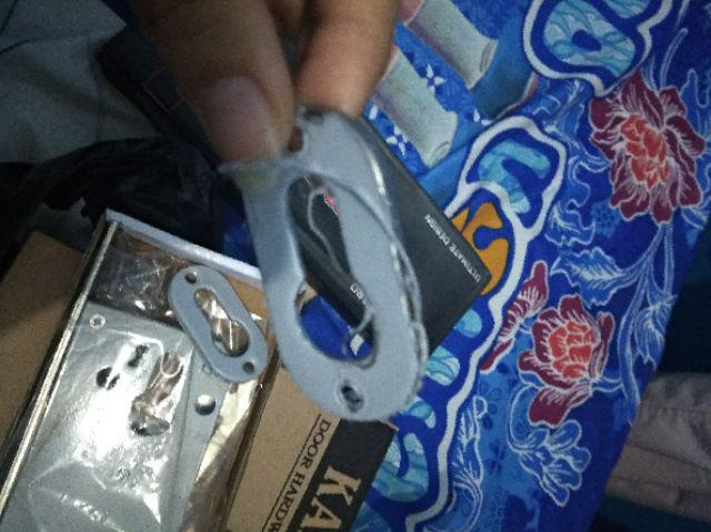 Handle Pintu Stainless Roket 2 Set+kunci