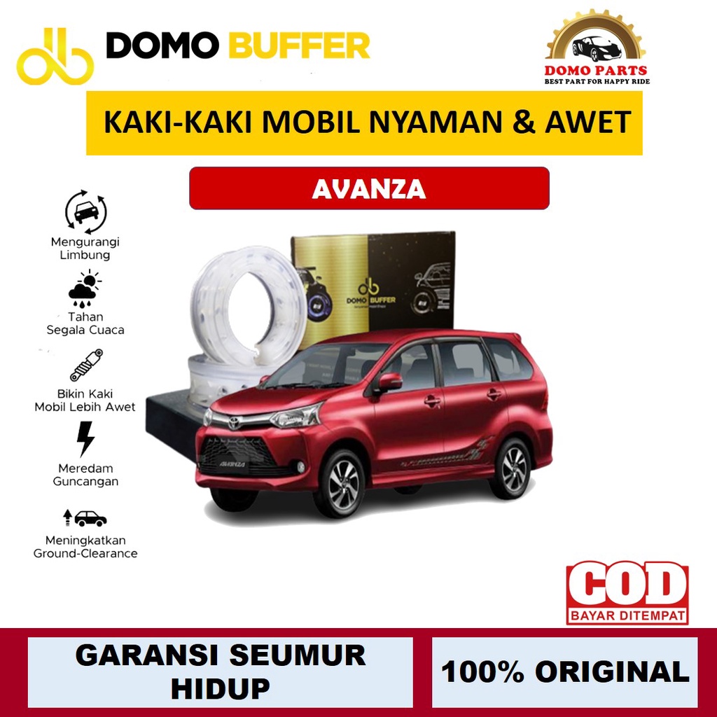 Domo Buffer Avanza Veloz - Karet Damper Peredam Guncangan Mobil Avanza Veloz Original