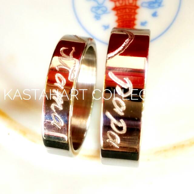 CINCIN COUPLE UKIR NAMA