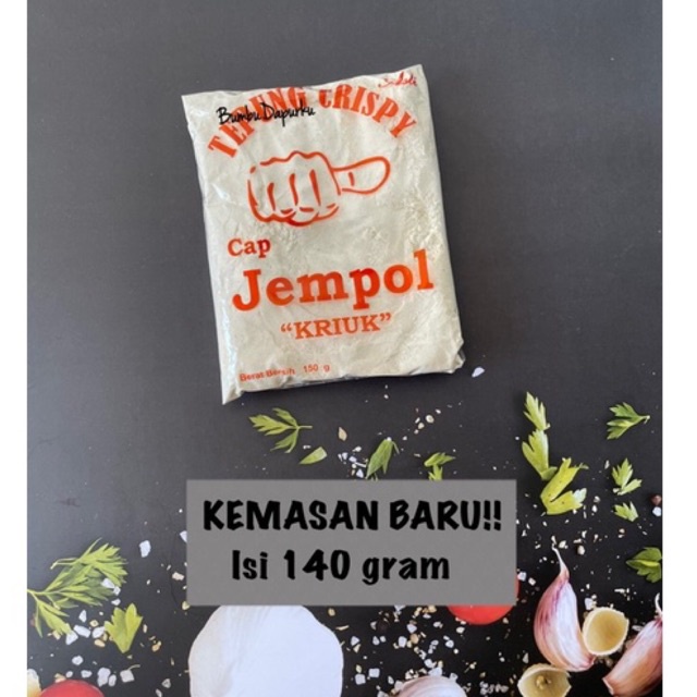 

(1 pc x 140gr) Tepung Crispy Kriuk Cap Jempol