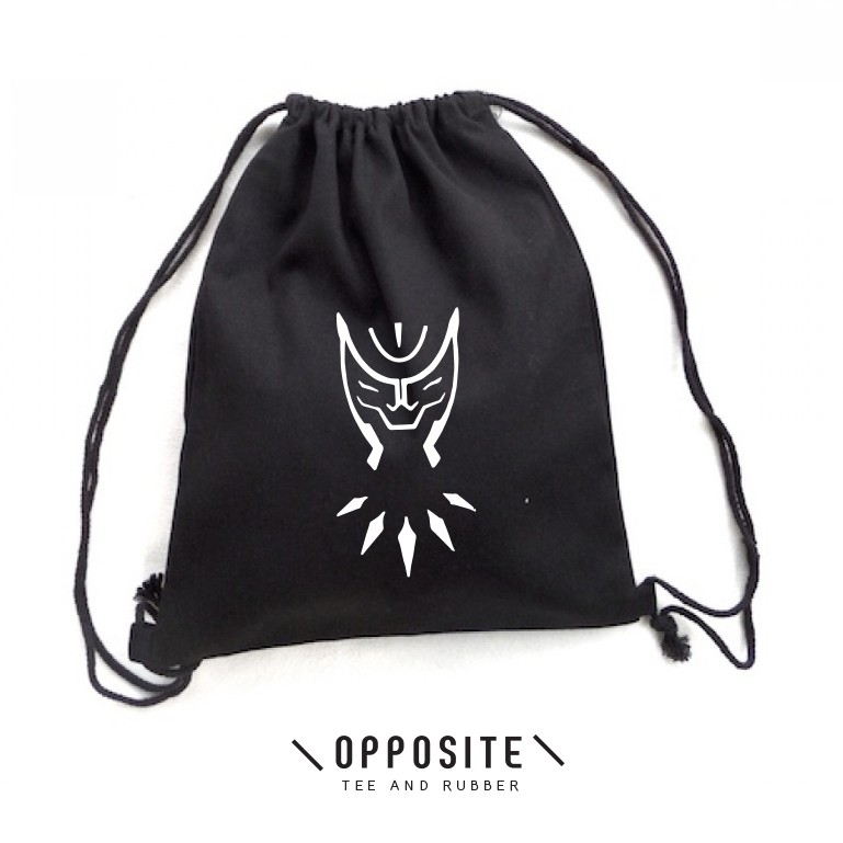 String Bag / Tas Serut Black Panther