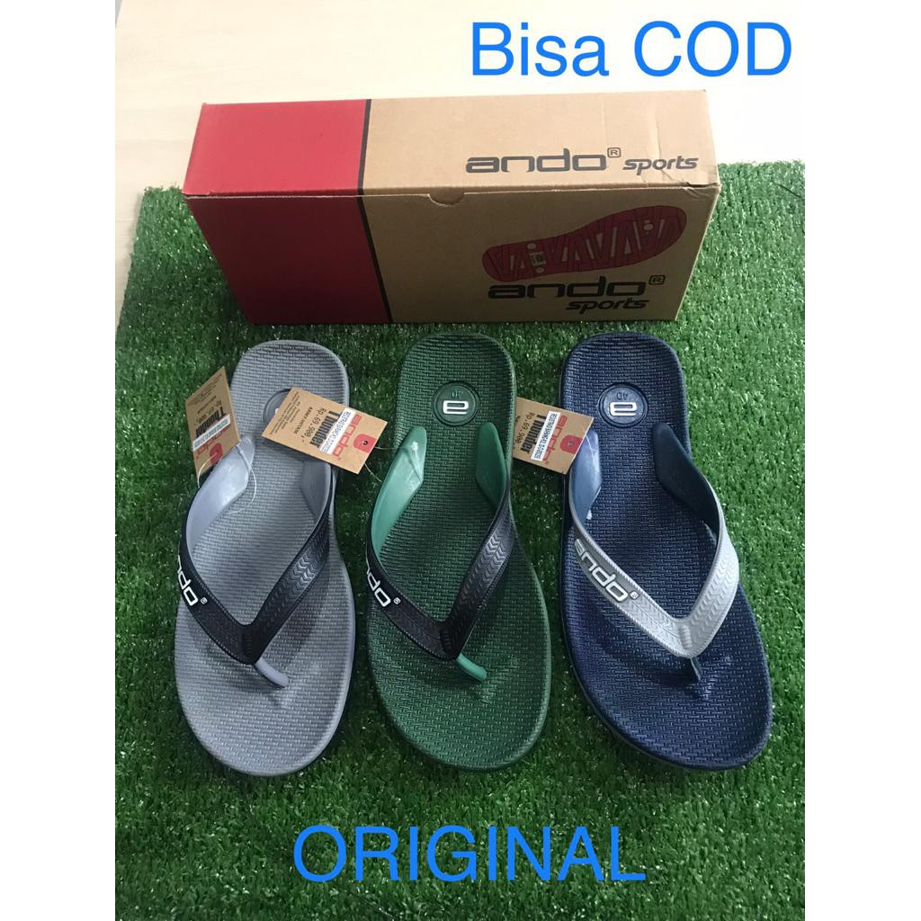Sandal Jepit Pria Ando Sendal Jepit Cowok Ando Sandal Pria Sendal Laki Ando Thunder 38-43 Original
