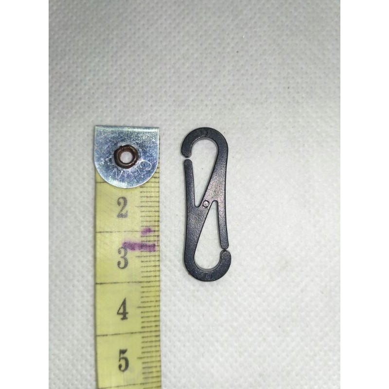 cantolan pengait tali masker carabiner plastik
