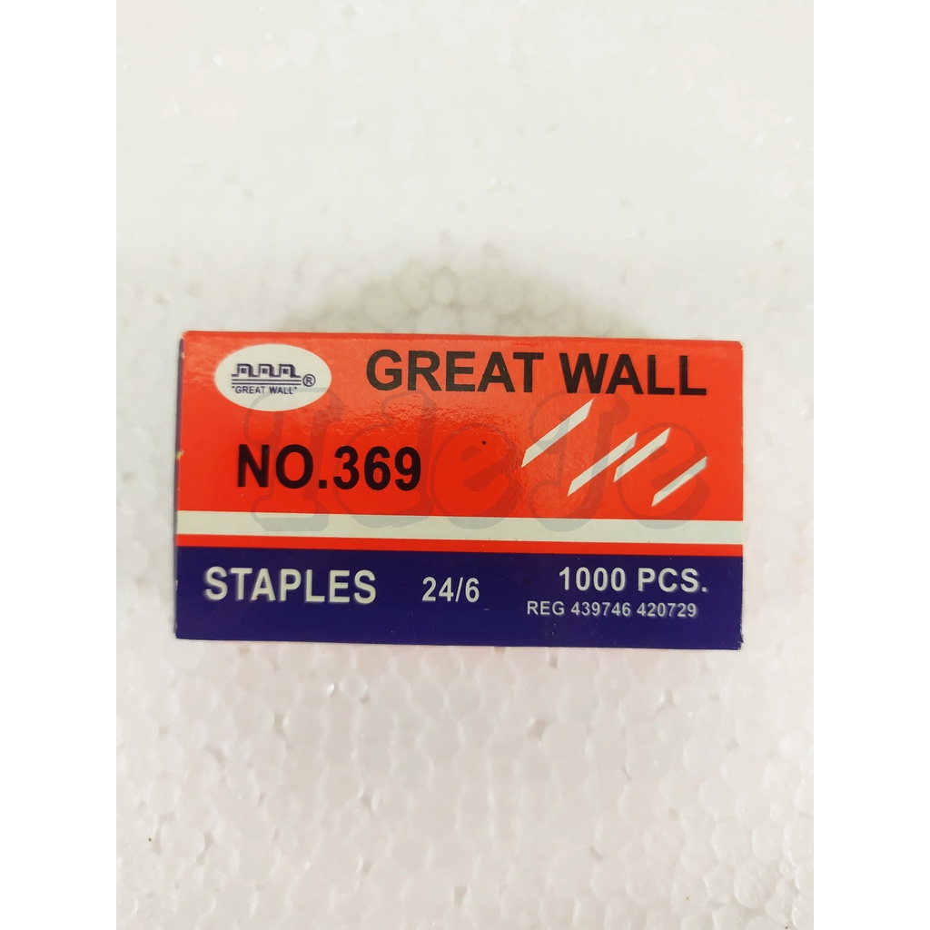 

STAPLES GREAT WALL NO. 369