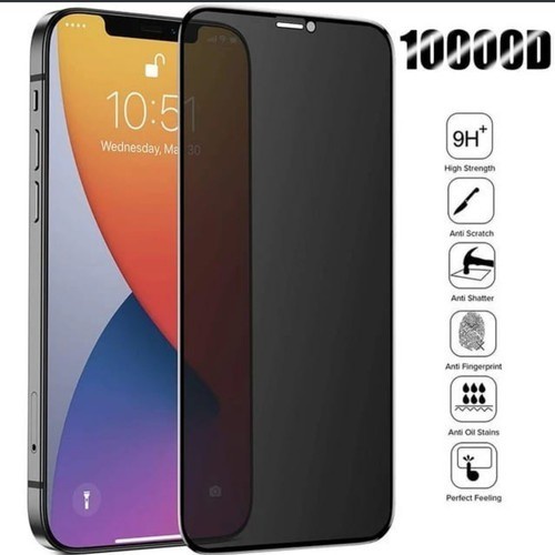 Pavareal Anti Gores iPhone 12 Mini Privacy PG-18 Tempered Glass Screen Protector OCEANMART OCEAN MART Aksesoris Handphone HP