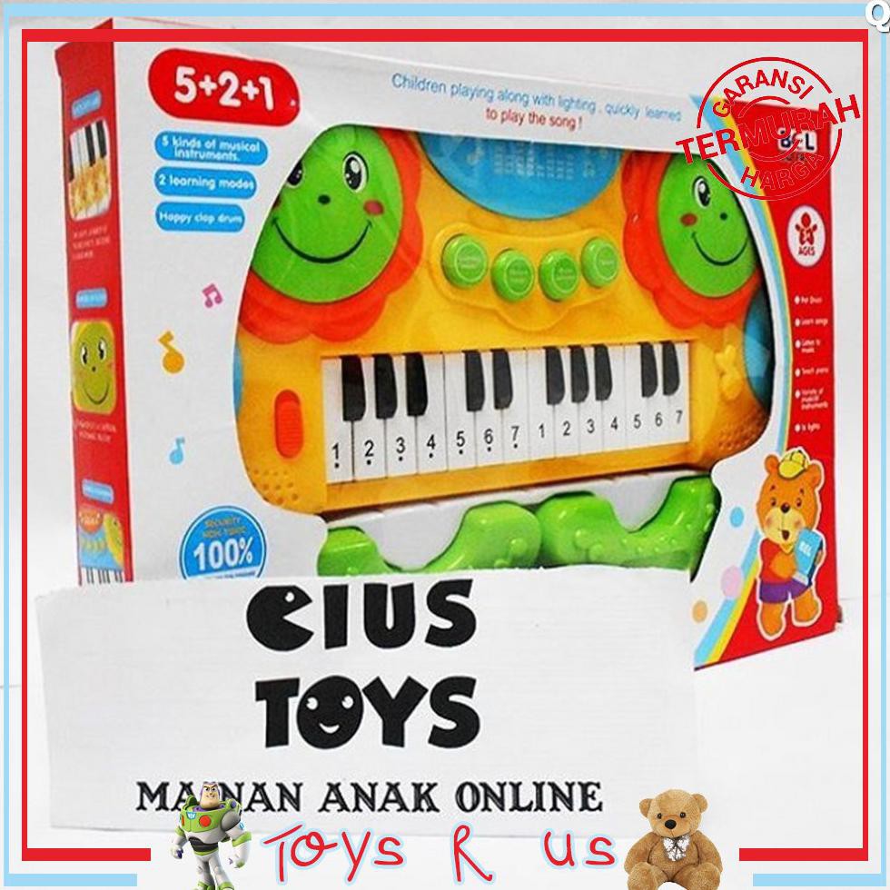  Mainan  Edukasi Edukatif Bayi  Pat Drum And Piano Murah  Q 