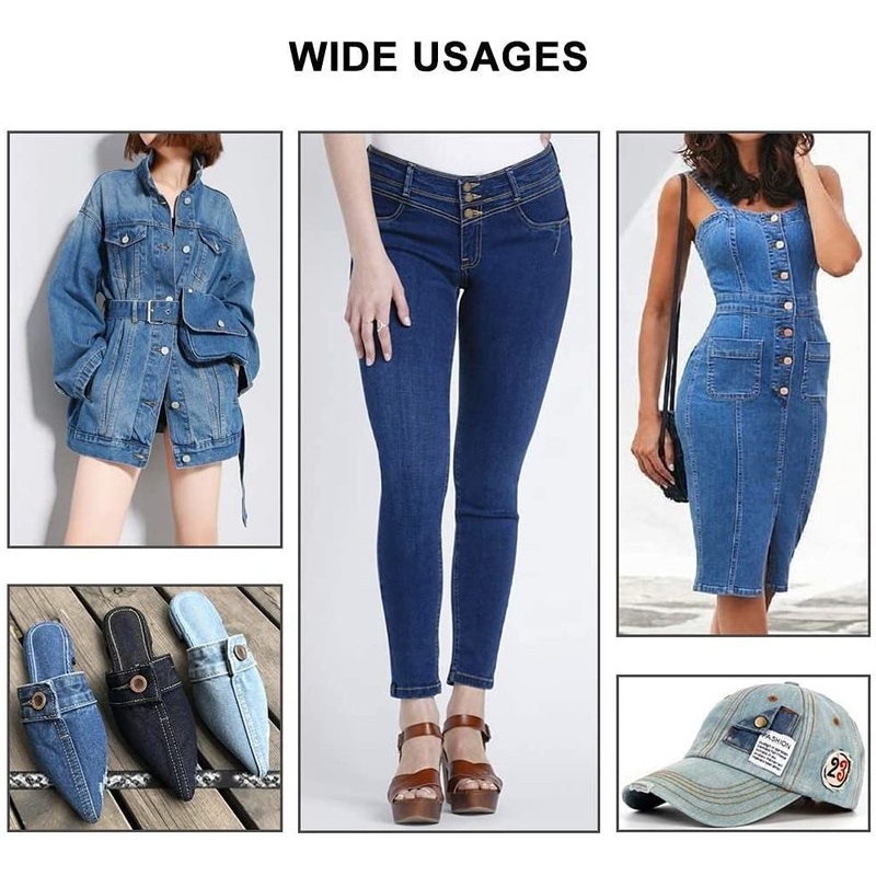 Roselife 1PC Kancing Snap Metal Tanpa Jahitan Reusable Untuk Celana Jeans