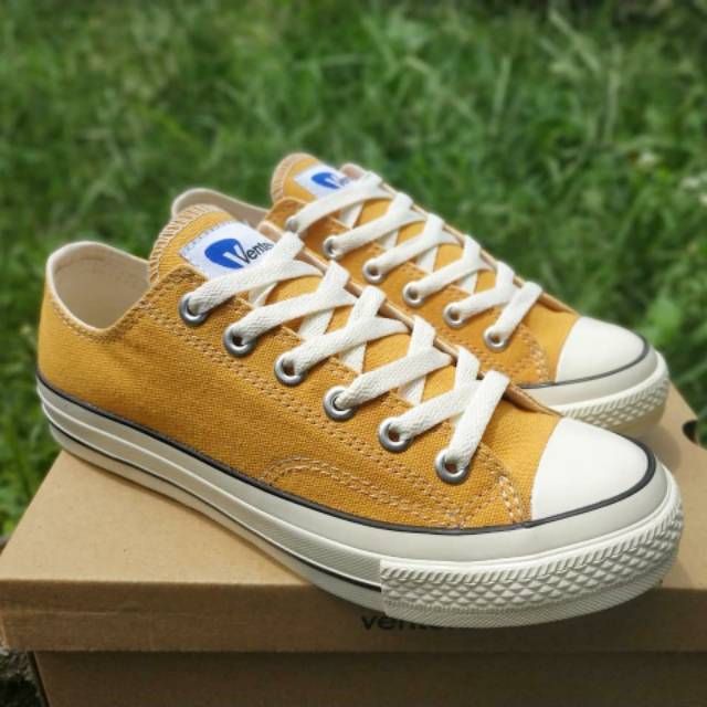 SEPATU VENTELA BTS LOW DARK YELLOW