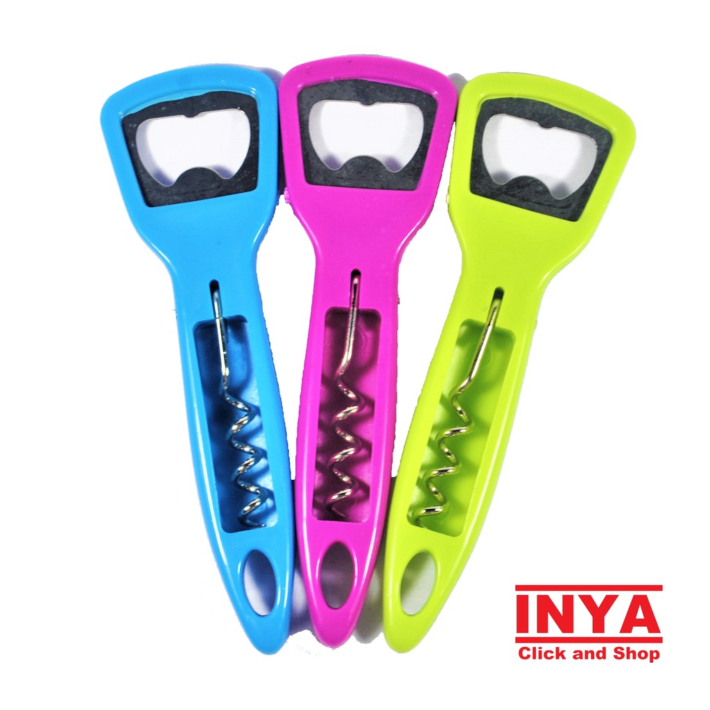 BOTTLE OPENER 6813 CORKSCREW - BEER AND WINE OPENER - PEMBUKA BOTOL