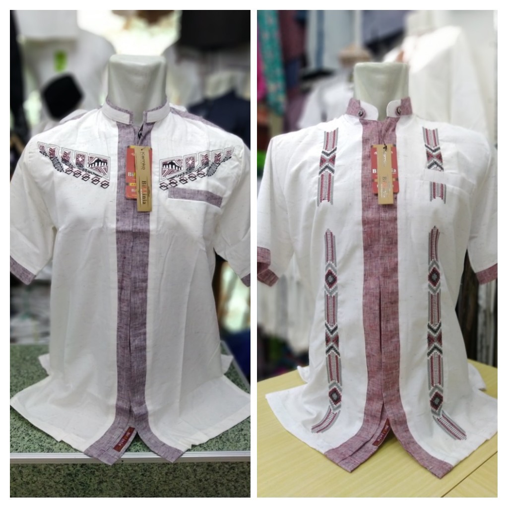 BAJU KOKO Katun PUTIH Billinia