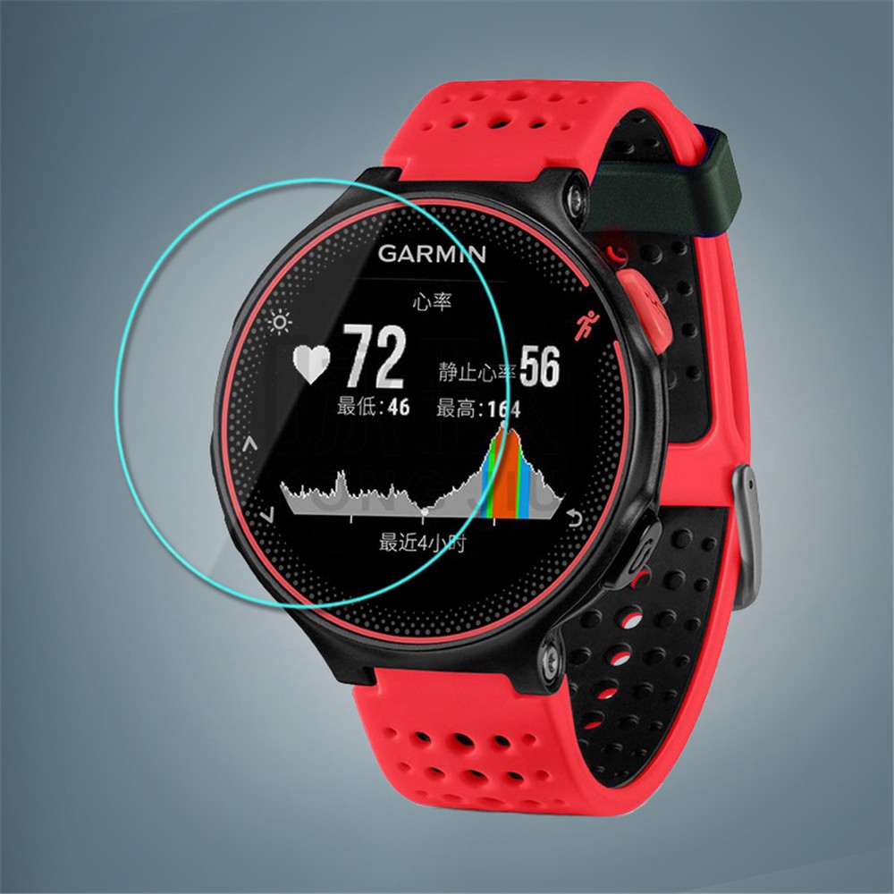 1 / 2 / 3 / 4 / 5 Pcs Tempered Glass Pelindung Layar Smartwatch Garmin Forerunner 220 225 230 235 620 630