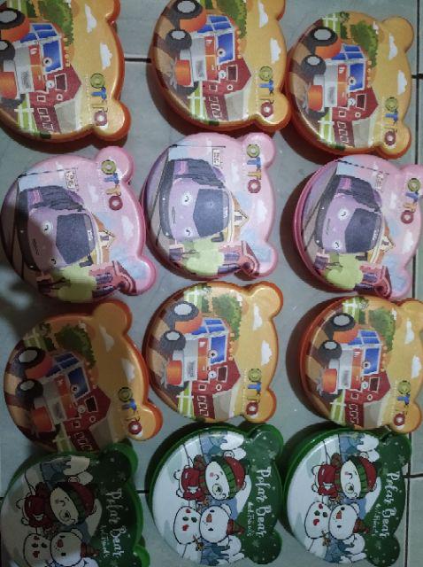6 Pcs Tepak Makan Souvenir/ Kotak Makan / Souvenir Ultah/ Souvenir Ulang Tahun Anak